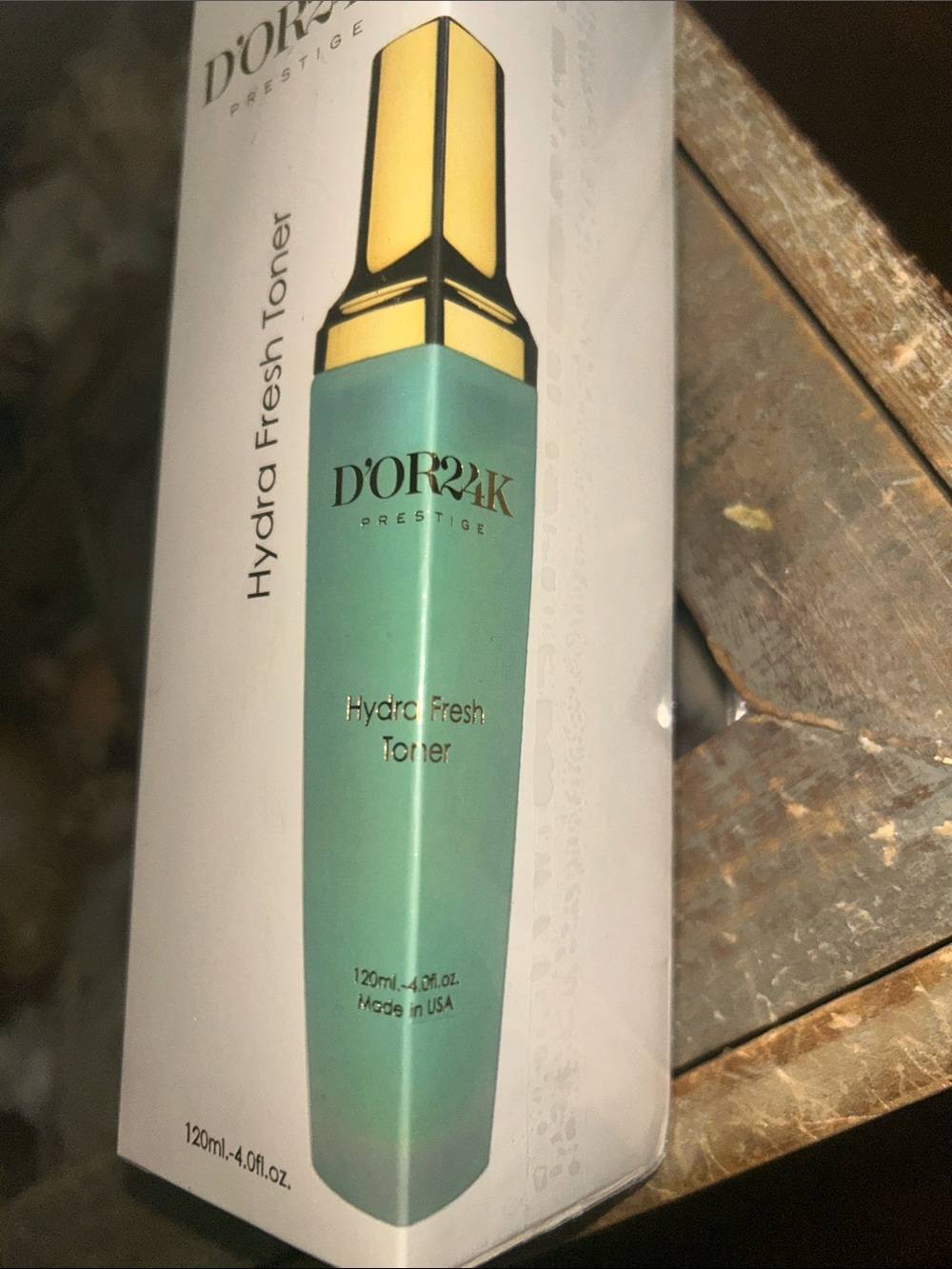 D’OR24K Prestige Hydra Fresh Toner NWTIB skincare